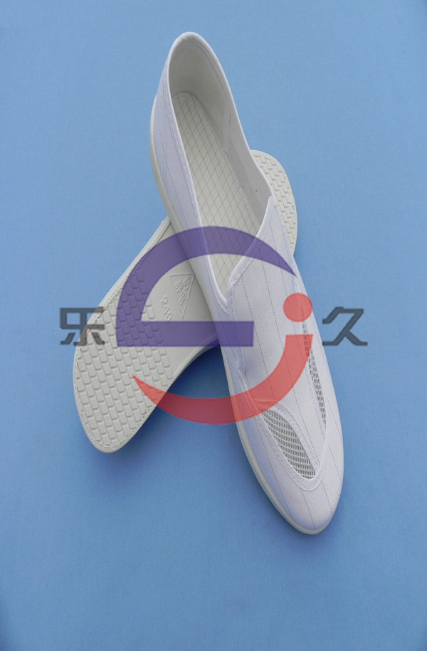 LJ-076 防静电布面网眼鞋